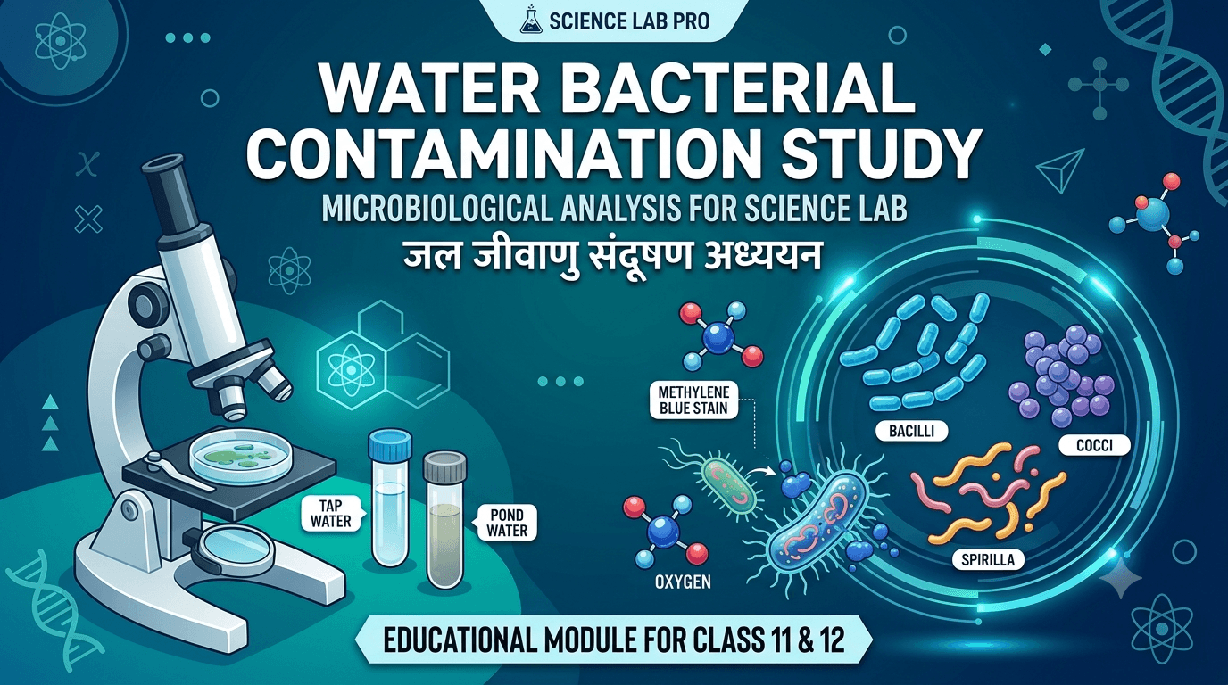 Study of Bacterial Contamination in Water Samples from Different Sources